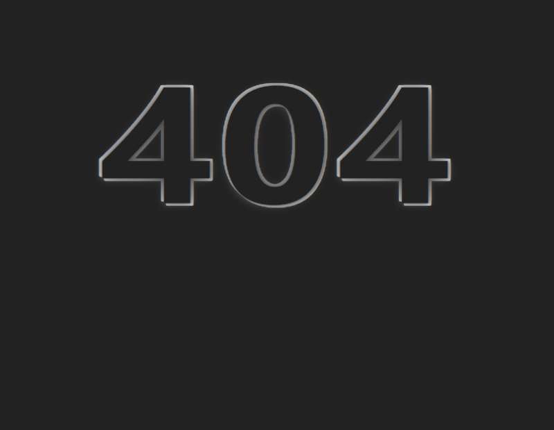 简单的404页面源码，极简错误页面模板