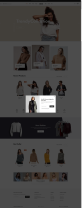 服装网页设计源代码，简约的服装电子商务网站设计
