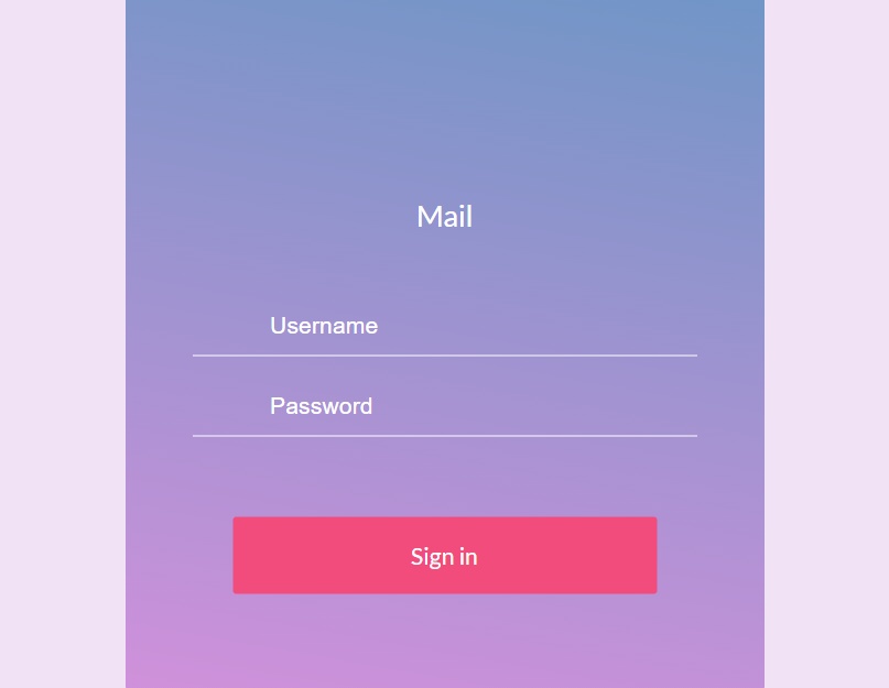 登錄頁面ui設計，簡約登錄頁面設計模板