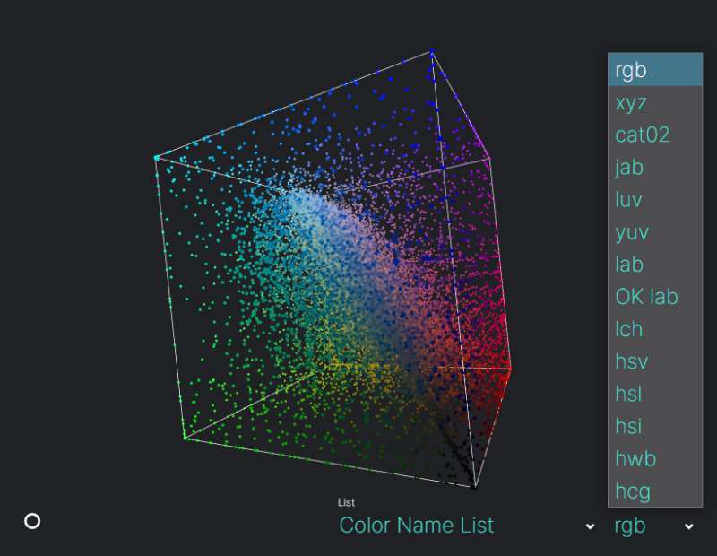 3d模型设计，html颜色选择器