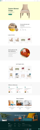 家具網站設計，家具商城網站設計與制作模板