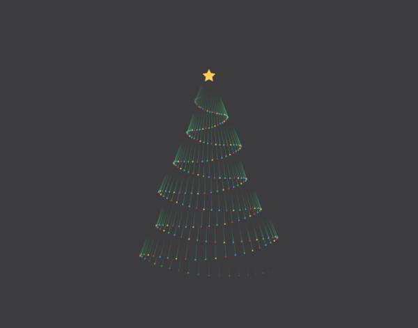 圣诞树动画代码，css动画效果素材