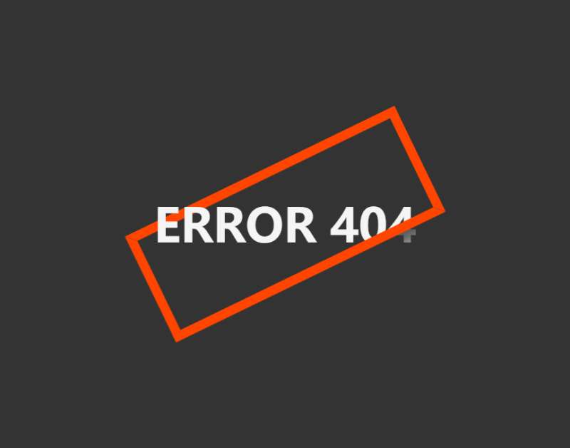 404错误页面设计，404错误页面设计素材