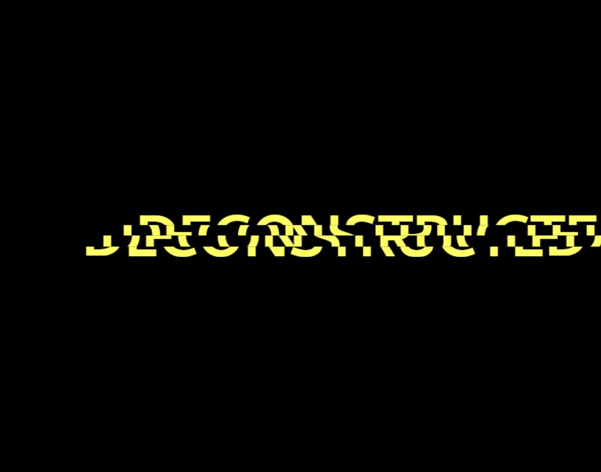 html文字代碼，文字解構設計模板