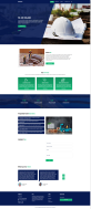 建筑行业网站设计，简单的工程施工网页模板