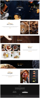 餐廳網站設計，html餐廳網頁代碼模板