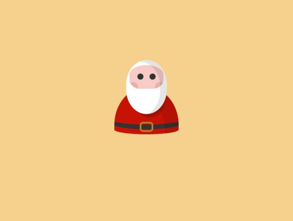 网页图片代码，卡通圣诞老人的图片素材
