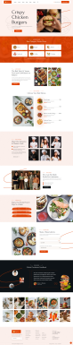 美食点餐源码，美食餐厅网页设计模板
