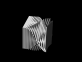 3D立方体扭曲动画，金属感html立方体代码