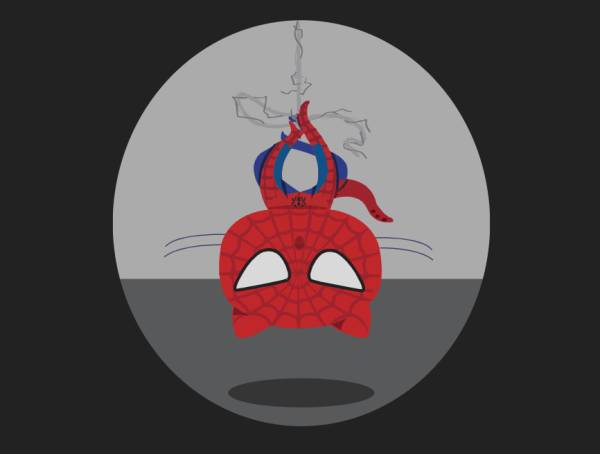 蜘蛛侠动画特效，蜘蛛侠坠落动态壁纸下载