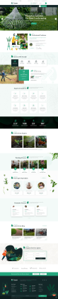 园林网站设计，景观设计网站案例网站模板