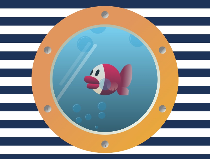 純css輪播圖，魚(yú)游動(dòng)的動(dòng)圖素材