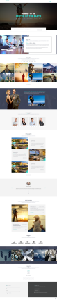 旅行社網站制作，旅游公司網頁設計模板