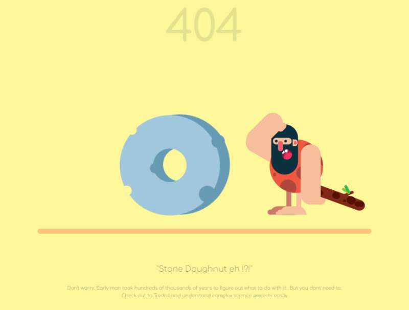 html错误页面模板，卡通动画404错误页面下载