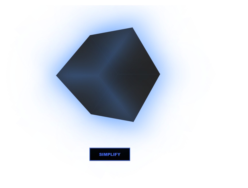 立方體動(dòng)畫制作，黑色3d模型旋轉(zhuǎn)動(dòng)畫