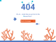 html错误页面模板，简单404界面模板
