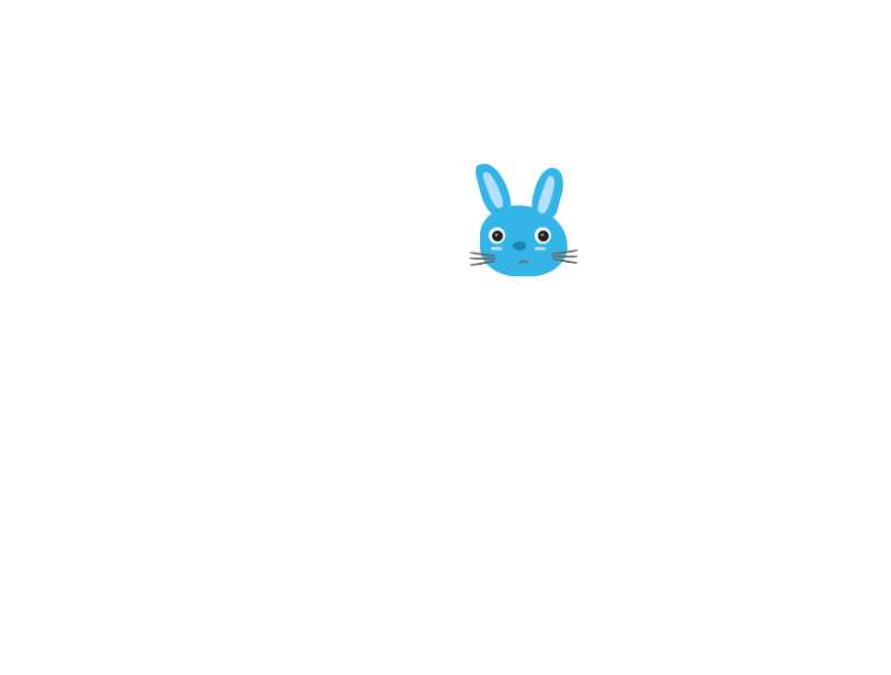 css图标代码，可爱兔子表情图片