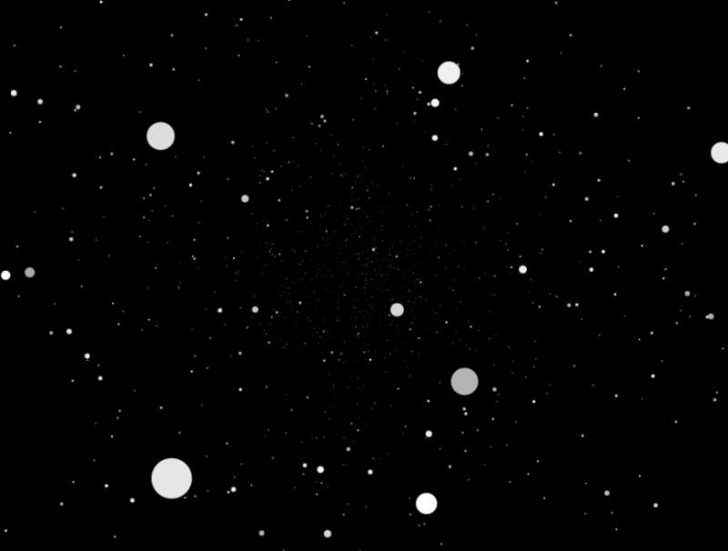3dmax粒子视图，星空动态图片素材