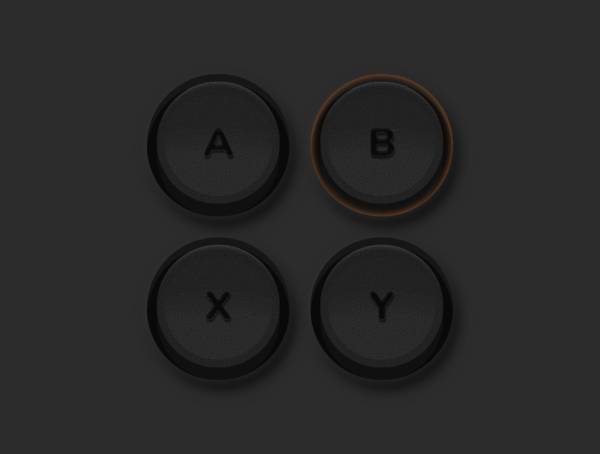 网页按钮代码，柔软的圆形按钮创意设计