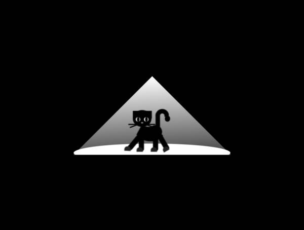 黑猫走路动态图素材，动态小猫代码模板