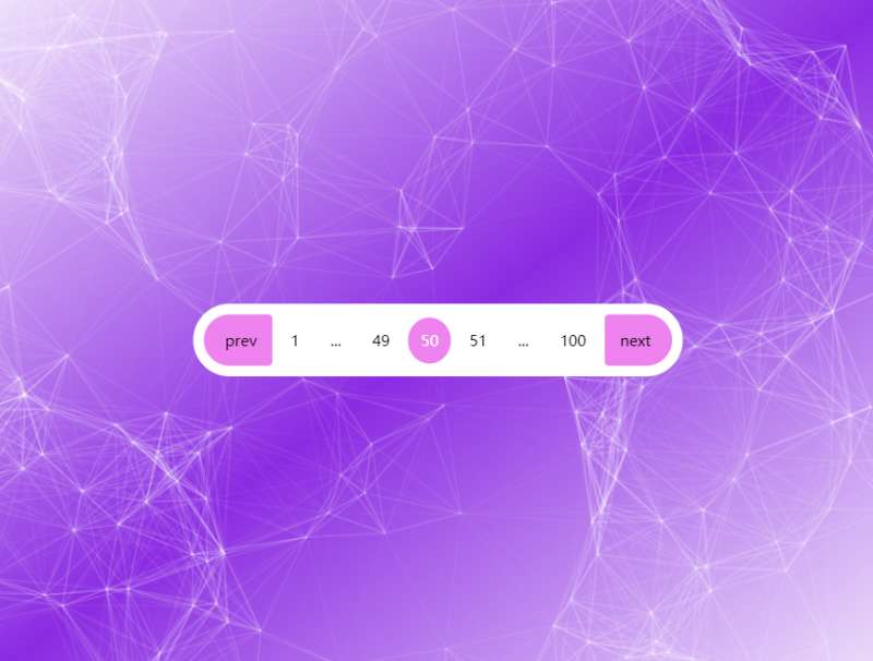 HTML分页代码，响应式分页插件模板