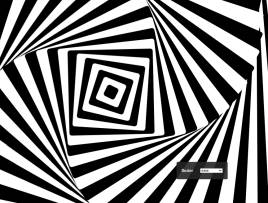 纯css背景动画,黑白线条旋转动态图素材