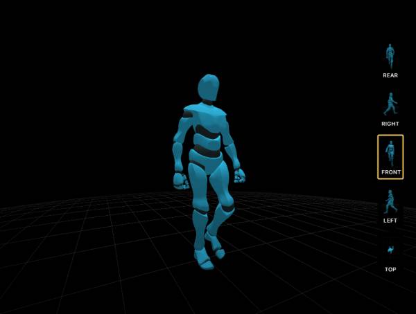 3d行走图制作，无限的人物走路动画素材