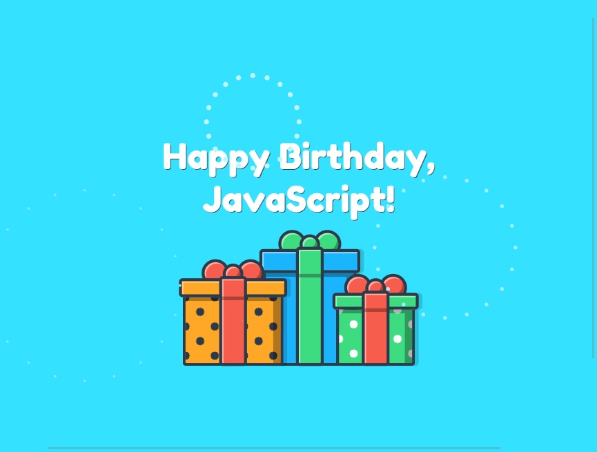 生日動畫制作，JavaScript生日祝福模板