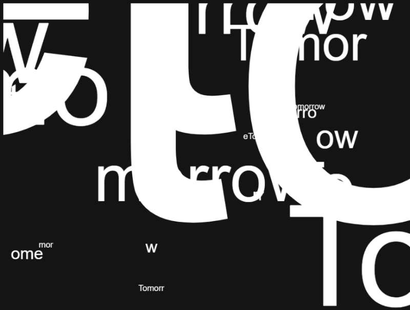 浮动文字代码，酷炫的字体浮动效果
