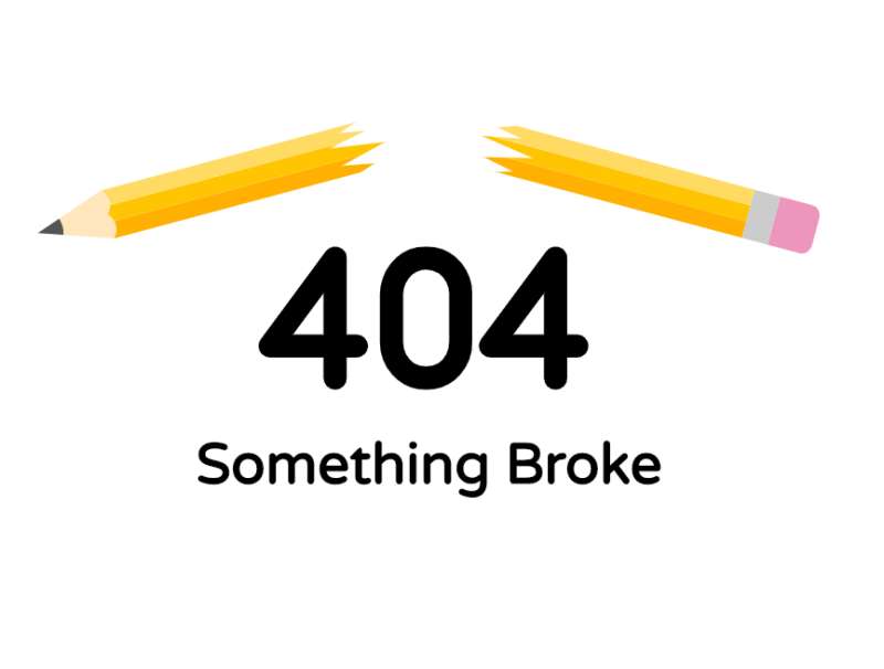 网站错误页面模板，断笔404页面模板下载