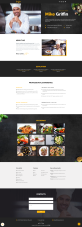 html个人介绍网页设计简单，厨师主页介绍模板下载