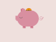纯css3动画案例分享，小猪存钱罐动图素材
