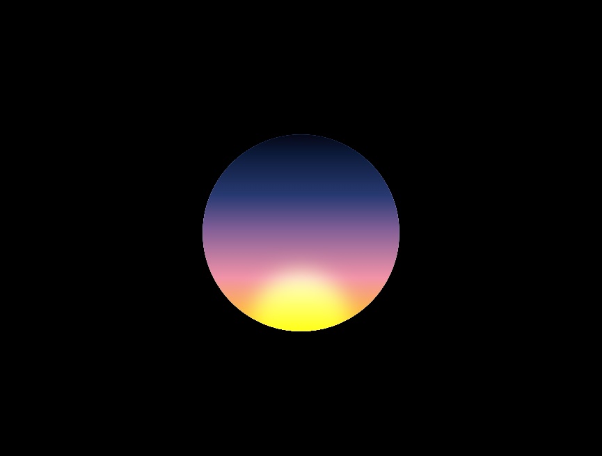 日出動態(tài)圖片風景制作，css太陽運動特效