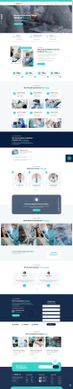 醫療網頁html，醫院網頁制作模板
