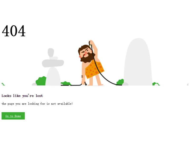 错误页html，创意搞笑404界面设计