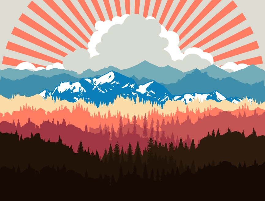 場景動畫素材必備，富士山動態壁紙下載