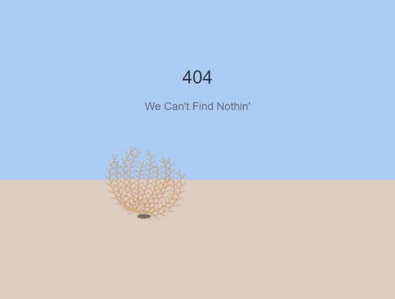 错误页html，404错误页面模板