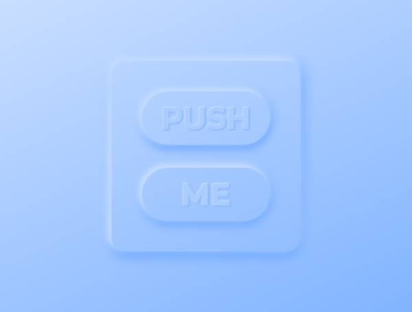 3d按钮制作，简单的鼠标点击动画效果