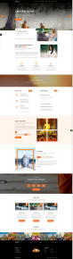 寺庙网站设计，精美佛教网页设计模板