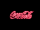可口可乐logo，svg发光动画案例
