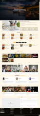 网站源码分享，餐厅网页设计模板html代码模板