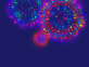 烟花动画gif，有趣的霓虹特效配色