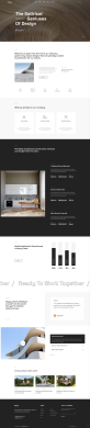 html+css网页设计，优质的室内设计网站模板