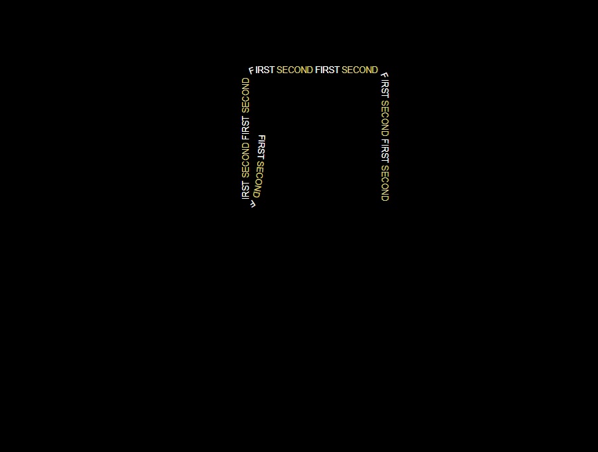 svg文字动画，矩形路径动画设计模板