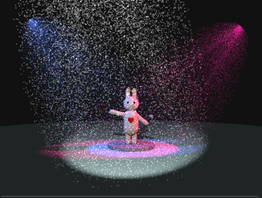 3d粒子效果設(shè)計，css聚光燈效果