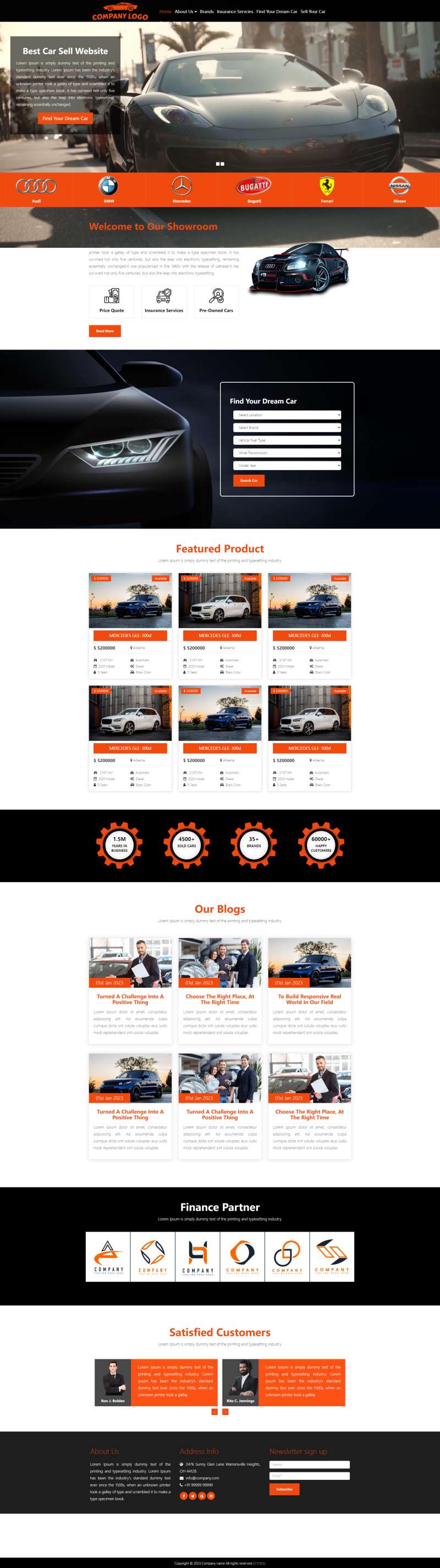 网页设计制作网站模板必备，汽车交易网站源码下载