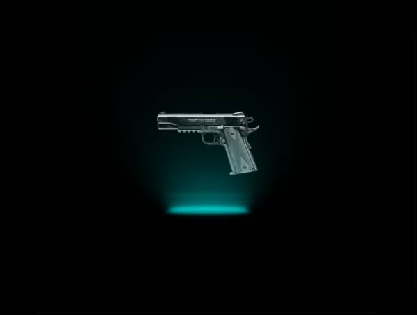 全息3d投影设计，css手枪动画素材