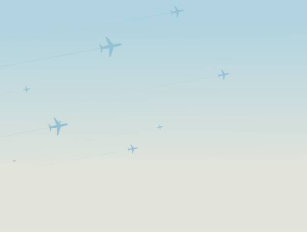 飞机动态壁纸下载，飞机平面背景图高清素材