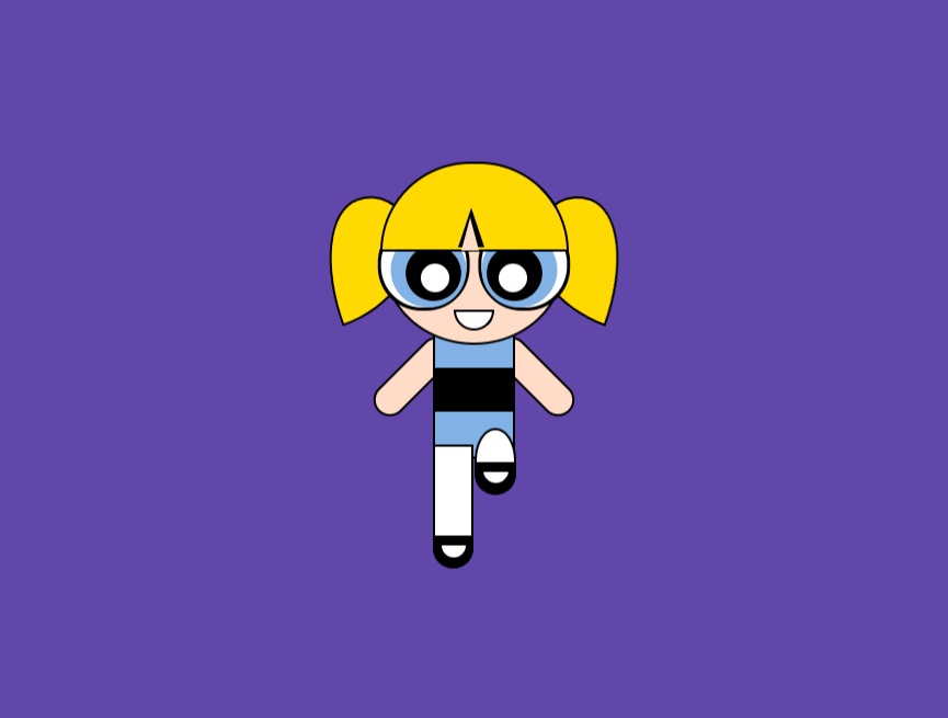 css3動畫設(shè)計，飛天小女警素材