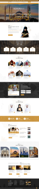 网页设计代码模板html，伊斯兰教文化网页模板
